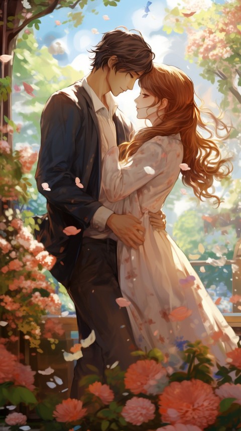 Cute Anime Couple Aesthetic Romantic Feelings (133)
