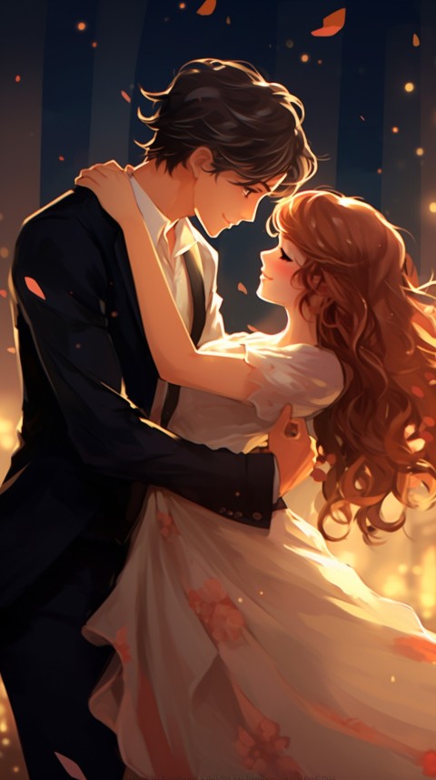 Cute Anime Couple Dancing Aesthetic (11)
