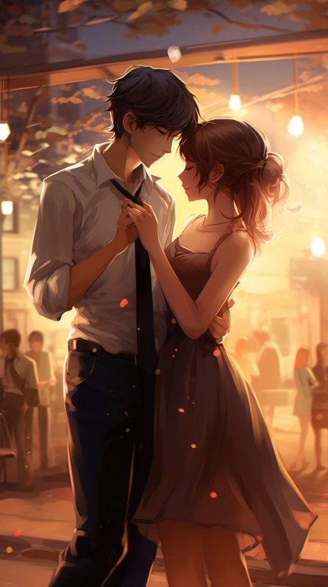 Cute Anime Couple Dancing Aesthetic (9)