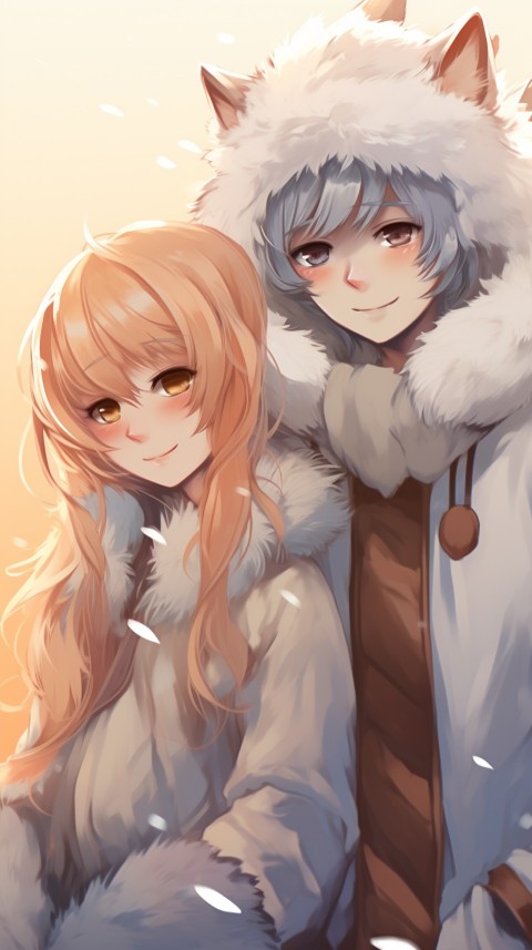 Cute Love Anime Couple Romantic Aesthetic (5)
