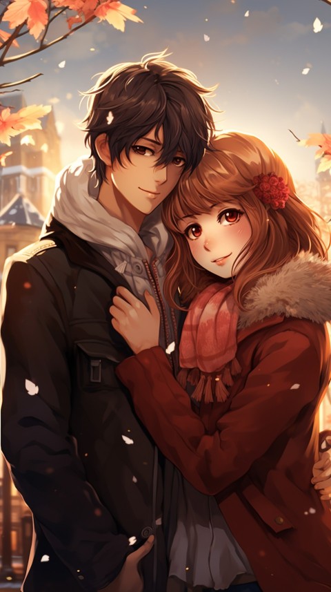 Cute Love Anime Couple Romantic Aesthetic (18)