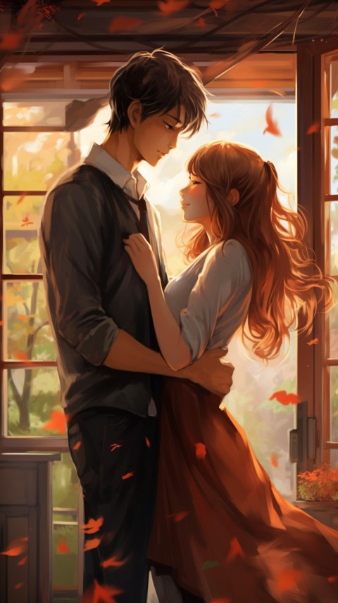 Cute Love Anime Couple Romantic Aesthetic (34)