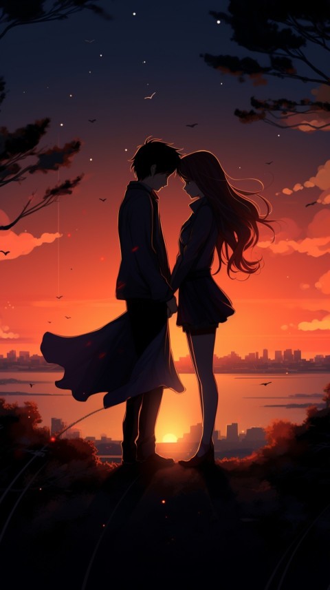 Cute Romantic Anime Couple Aesthetic (2)