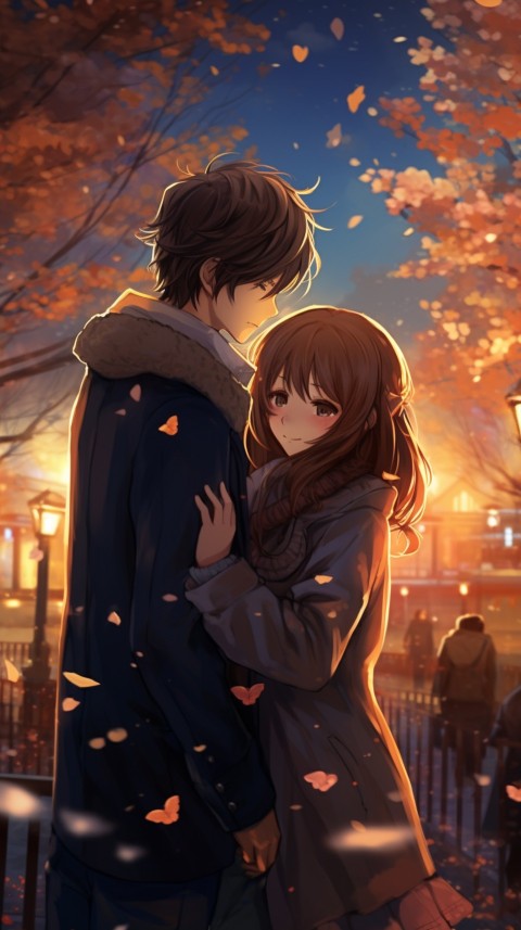 Cute Romantic Anime Couple in Room Aesthetic Feelings (49)