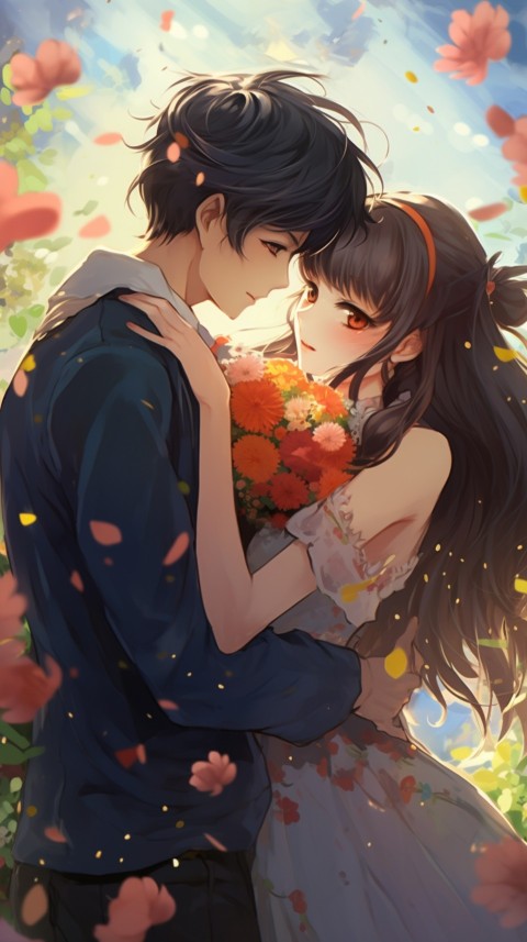 Romantic Cute Anime Couple Aesthetic (8)