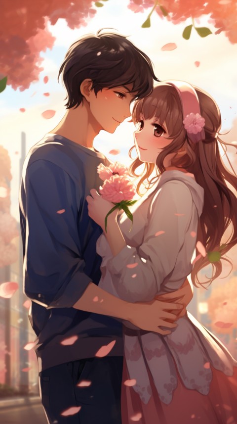 Romantic Cute Anime Couple Aesthetic (30)