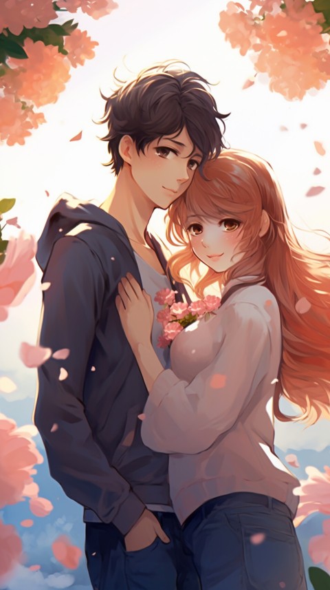 Romantic Cute Anime Couple Aesthetic (29)