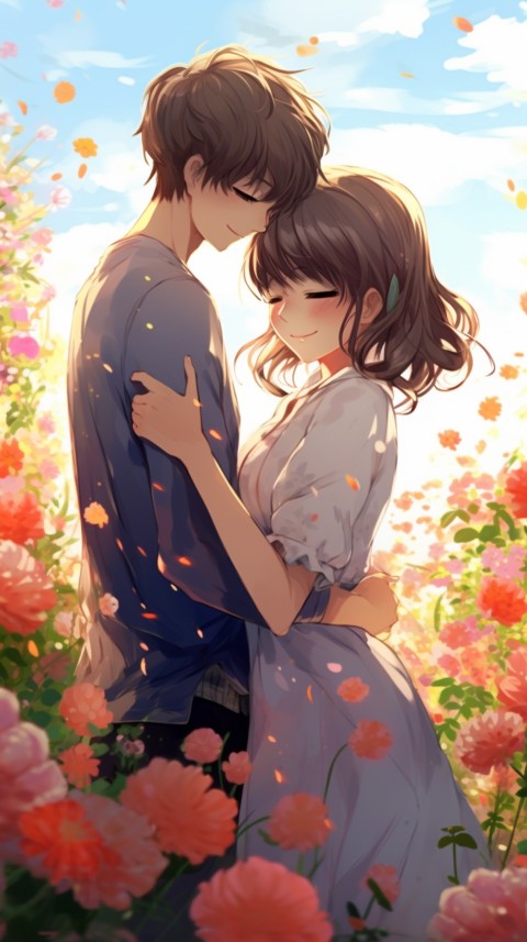 Romantic Cute Anime Couple Aesthetic (22)