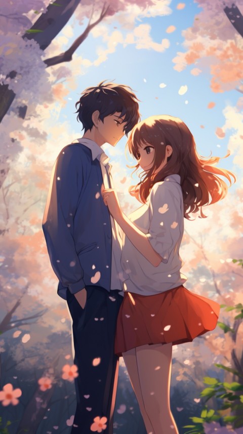 Romantic Cute Anime Couple Aesthetic (31)