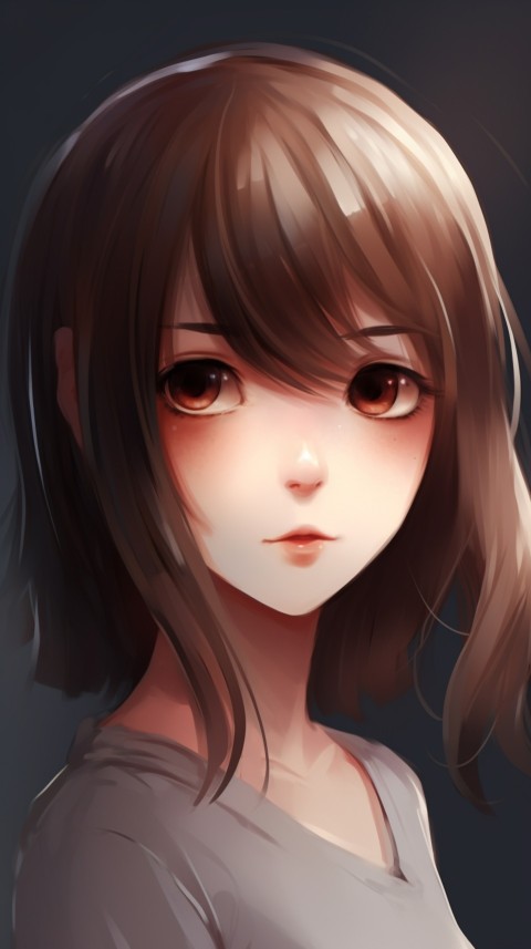 Cute Anime Girl Portrait (14)