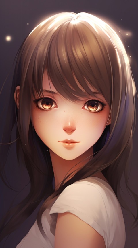 Cute Anime Girl Portrait (15)