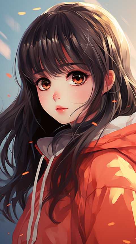 Cute Anime Girl Portrait (18)