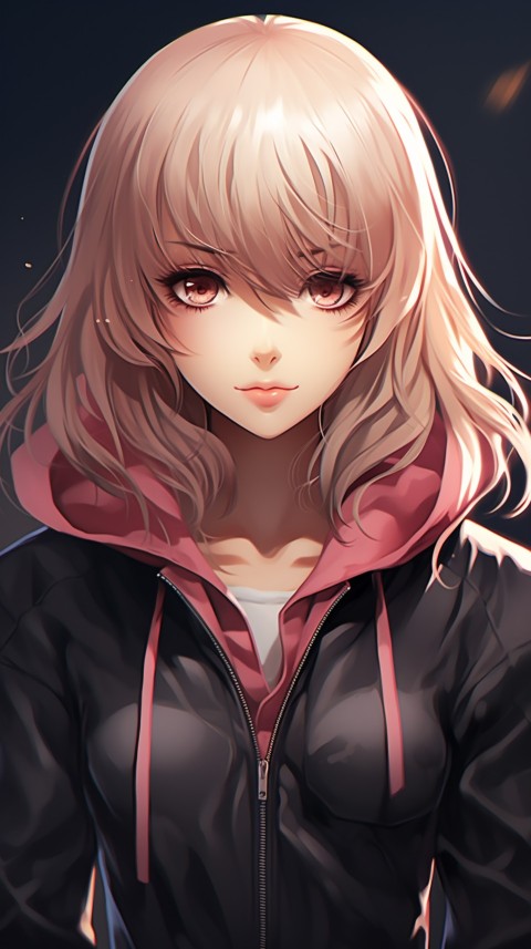 Cute Anime Girl Portrait (64)