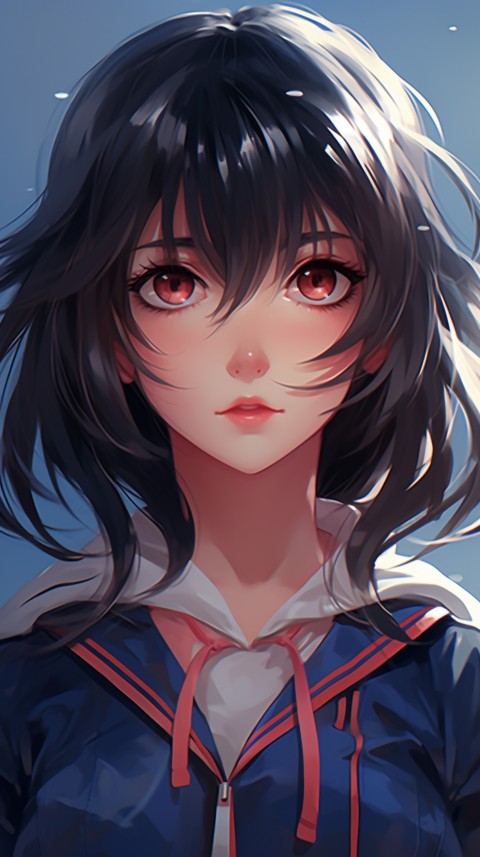 Cute Anime Girl Portrait (77)