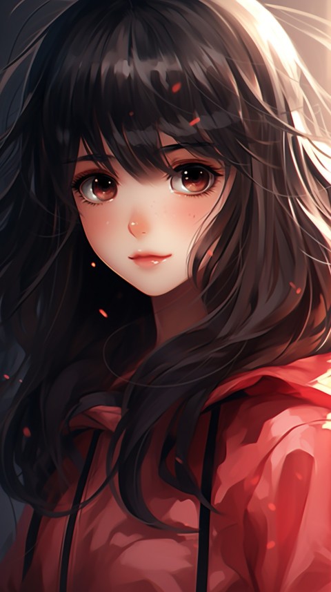 Cute Anime Girl Portrait (100)