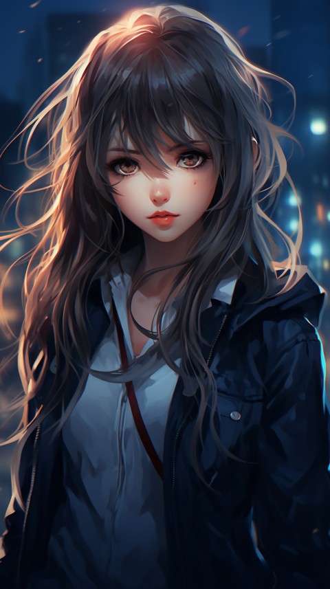 Cute Anime Girl Portrait (101)