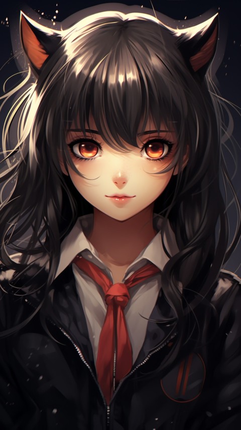 Cute Anime Girl Portrait (106)