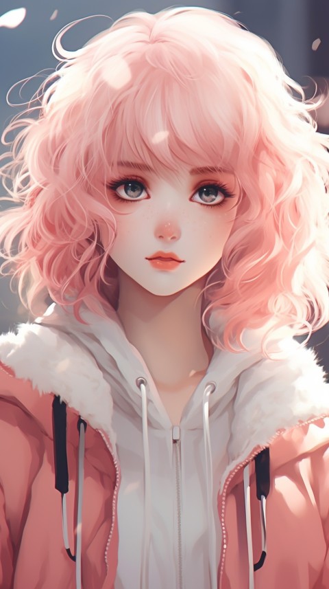 Cute Anime Girl Portrait (122)