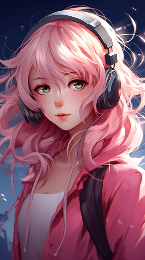 Cute Anime Girl Portrait (123)