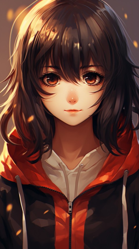 Cute Anime Girl Portrait (135)