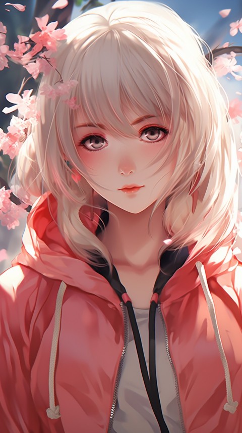 Cute Anime Girl Portrait (144)