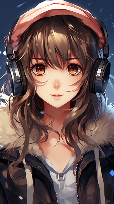 Cute Anime Girl Portrait (125)