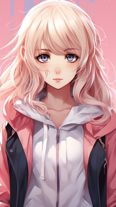 Cute Anime Girl Portrait (163)