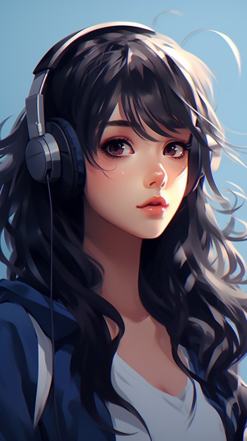 Cute Anime Girl Portrait (157)