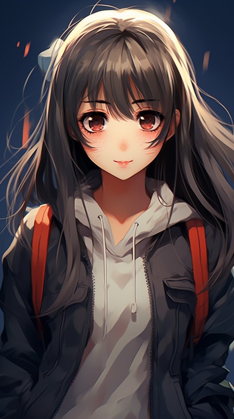 Cute Anime Girl Portrait (174)