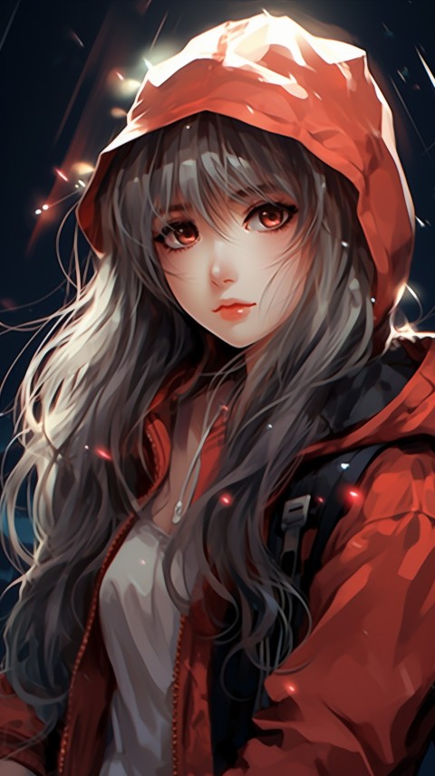 Cute Anime Girl Portrait (175)