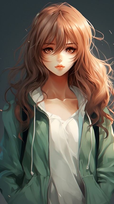 Cute Anime Girl Portrait (207)