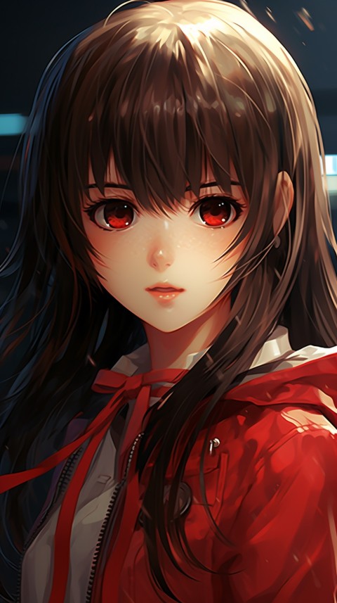 Cute Anime Girl Portrait (208)