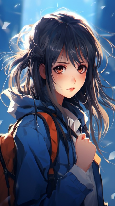 Cute Anime Girl Portrait (201)