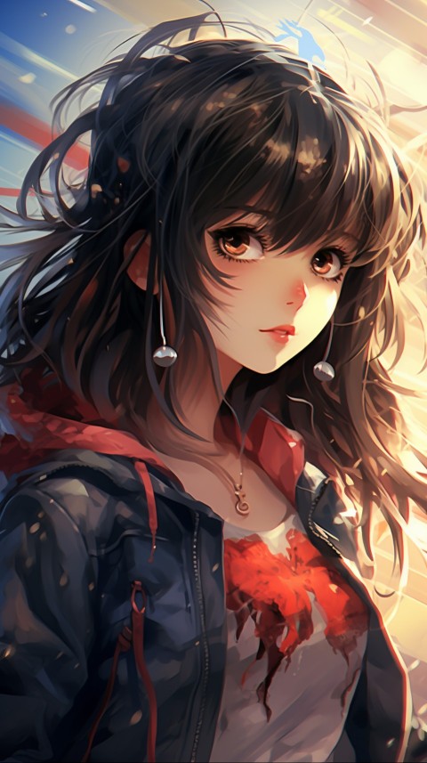 Cute Anime Girl Portrait (206)