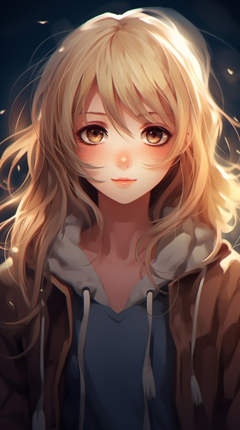 Cute Anime Girl Portrait (221)