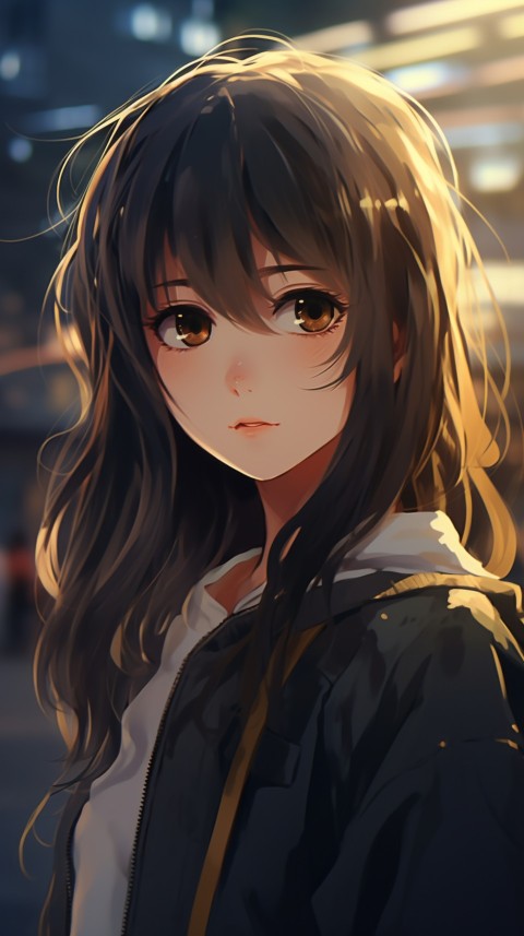 Cute Anime Girl Portrait (232)