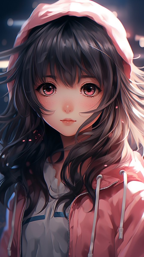 Cute Anime Girl Portrait (223)