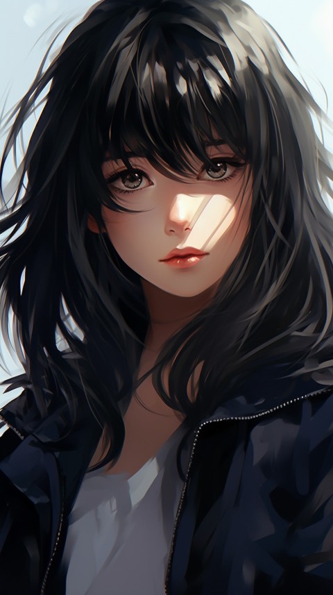 Cute Anime Girl Portrait (236)