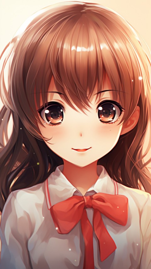 Cute Anime Girl Portrait (260)