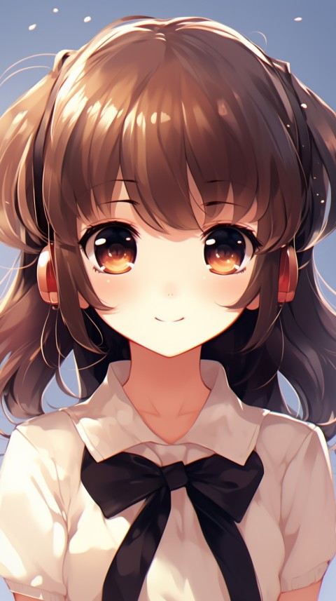 Cute Anime Girl Portrait (252)