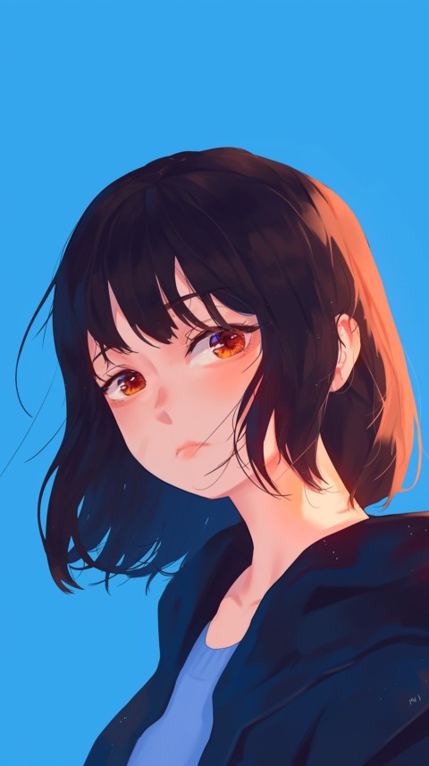 Portrait of anime girl wearing sunglasses (47)