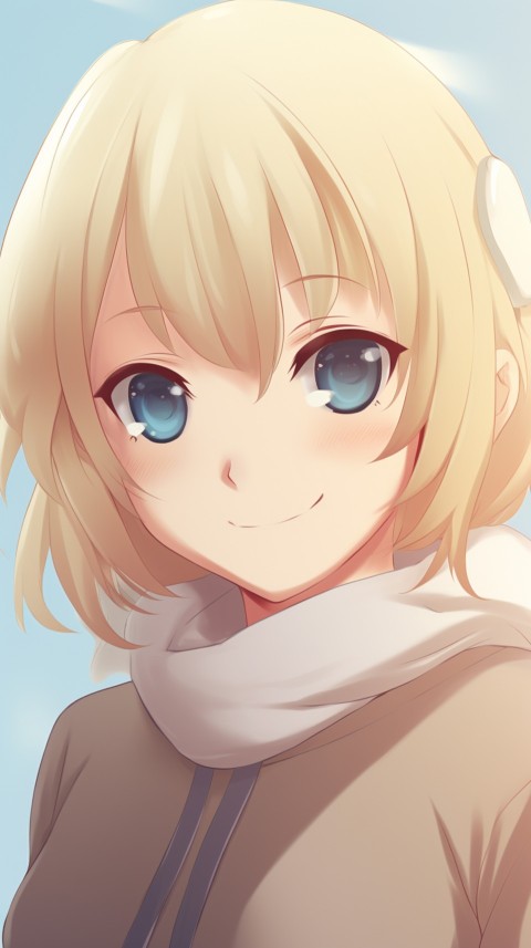 Happy Anime Girl Portrait (9)