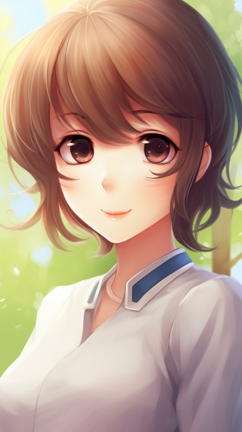 Happy Anime Girl Portrait (15)