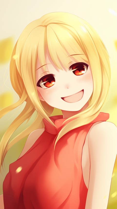 Happy Anime Girl Portrait (14)