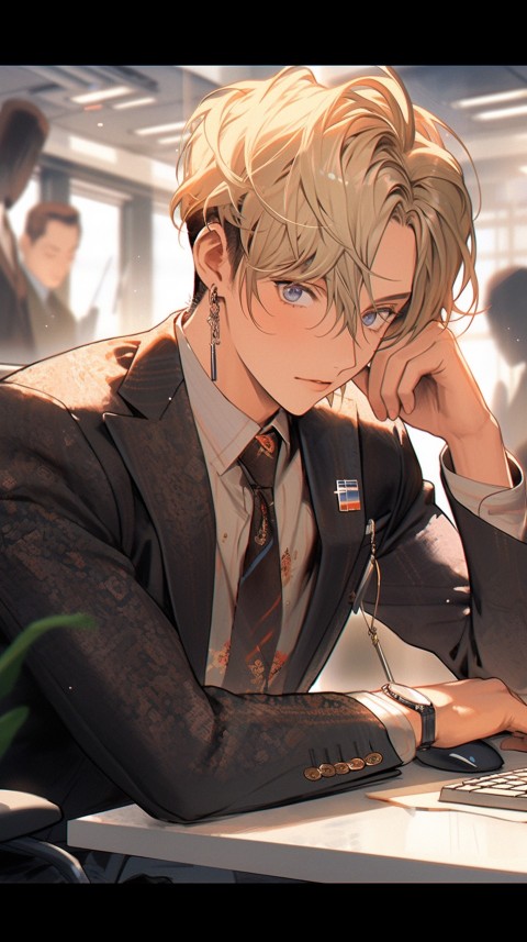 Anime office worker Portrait (30)