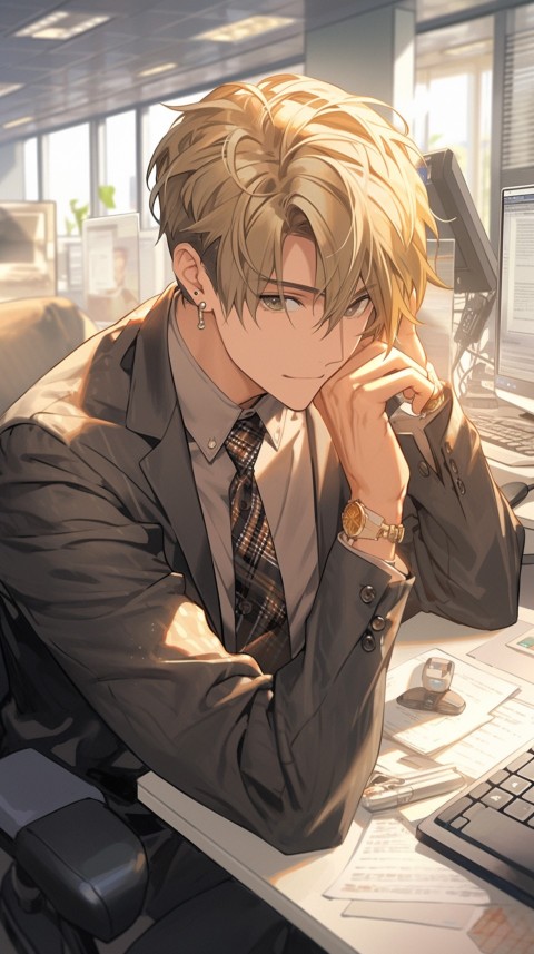 Anime office worker Portrait (52)