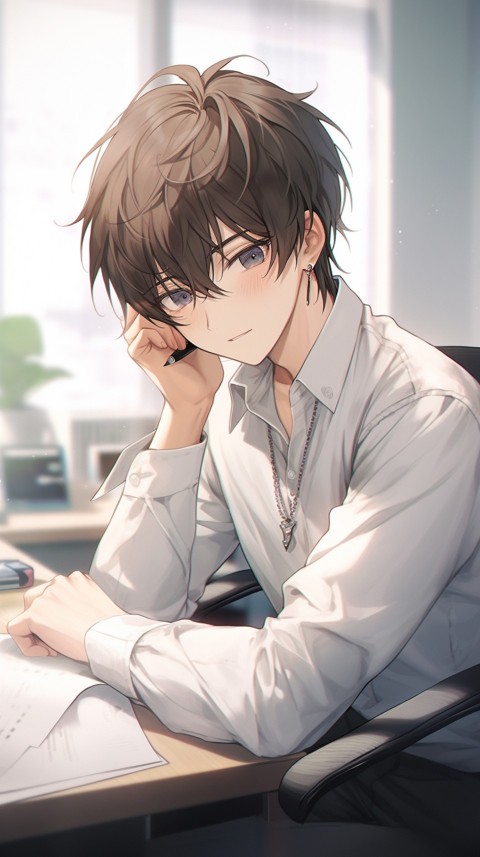 Anime office worker Portrait (75)
