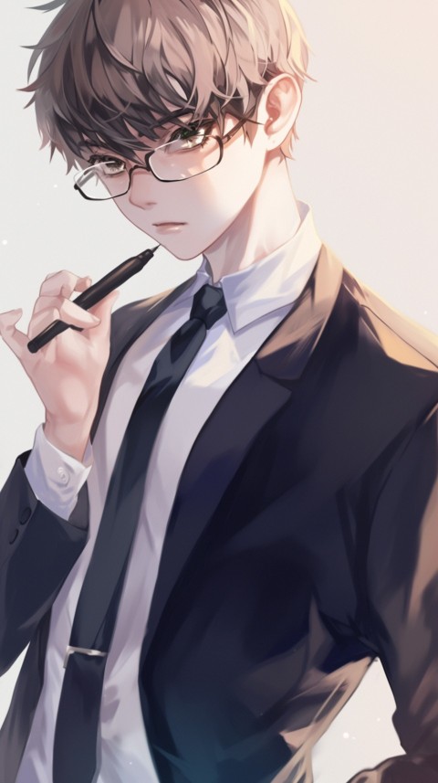 Anime office worker Portrait (106)