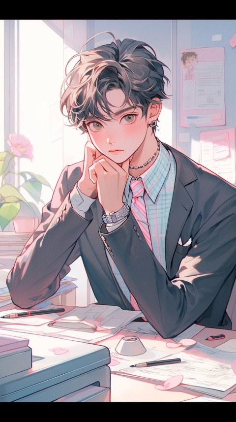 Anime office worker Portrait (81)
