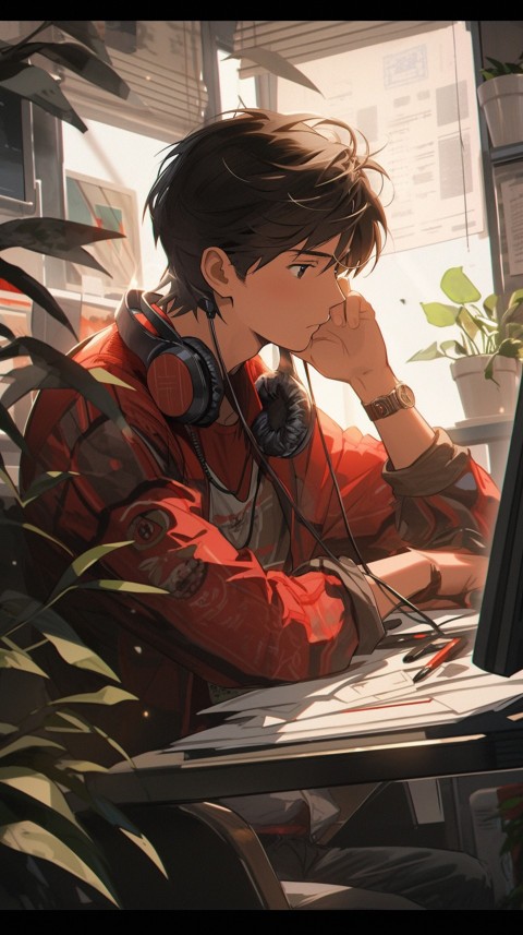 Anime office worker Portrait (35)